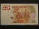 1996 Singapore Commemorative $25 Multicoloured Banknote Rare Unc With Folder Asia photo 1