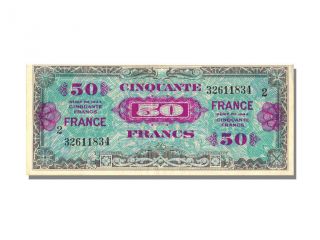 French Paper Money,  50 Francs Type Verso France photo