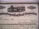 1800s Ma Stock Cert Taunton Branch Rail Road Corp Unissued 1632 Likely C1870s Transportation photo 3