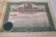 Rare 1946 Washington Park Lake View Amusement Michigan City Certificate Stocks & Bonds, Scripophily photo 1