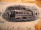 1895 Stock Cert City Railway Co Of Dayton Ohio 7 Sh Vignette Electric Streetcar Transportation photo 2