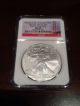 2013 (s) Ngc Ms - 69 American Silver Eagle Early Releases Bridge Label Series Silver photo 2