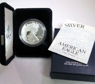 2001 Silver American Eagle Proof photo