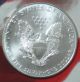 1996 United States Silver Eagle One Troy Ounce.  999 No Spots Silver photo 1