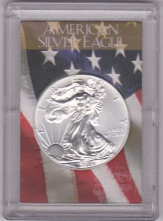 2014 American Silver Eagle Dollar 1 Oz.  Fine Silver photo