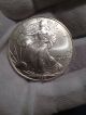 1999 Brilliant Uncirculated American Silver Eagle.  999 Fine Silver 1 Troy Oz Silver photo 1
