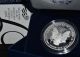 2007 - W American Eagle $1 - Silver - Complete Box Papers - Proof - American Eagle Dollar Silver photo 1