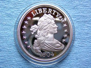 The Rare & Famous 1804 Silver Dollar W/eagle 