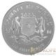 2014 1 Oz Silver Coin 24k Gold Gild Somalia Elephant Proof Like.  999 Pure Rare Silver photo 1