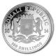 Somalia - Elephant Privy 2014 (year Of The Horse) - 1oz Silver Coin - Only 5000 Silver photo 1