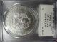 2012 - W Burnished Pcgs Ms - 70 Silver Eagle First Strike Mercanti Signature Silver photo 3