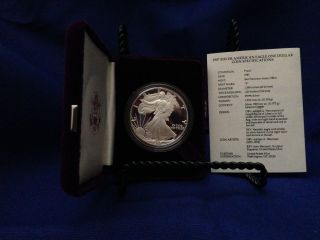 1987 - S Proof American Silver Eagle photo