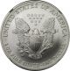 2007 - W Burnished Silver Eagle Dollar $1 Ms 70 Ngc 1 Oz Silver Silver photo 3