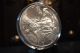 2012 Silver American Eagle 1 Oz Bu.  999 Fine Silver Coin 1 Troy Ounce Pure Silver photo 7