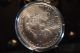 2012 Silver American Eagle 1 Oz Bu.  999 Fine Silver Coin 1 Troy Ounce Pure Silver photo 8
