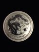 2012 5 Oz Silver Australian Lunar Year Of The Dragon Coin Silver photo 1