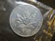 2003 1 Oz Silver Maple Leaf Coin Canada Mylar Pouch Unc Silver photo 6