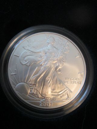 American Silver Eagle One Ounce Uncirculated Coin 2007 photo