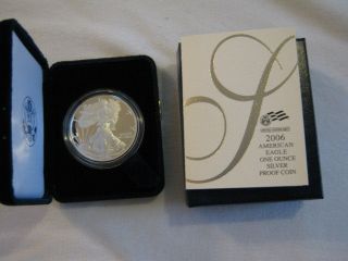 2006 American Eagle 1 Oz Proof Silver Coin photo