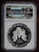 1986 - S Silver Eagle First Year Of Issue Label Ngc Pf 69 Ultra Cameo Great Coin Silver photo 2