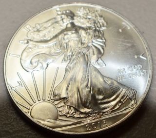 2013 Silver Eagle 1 Ounce Round Coin photo