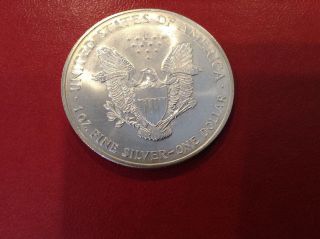 Key Date 1996 American Silver Eagle Dollar Uncirculated photo
