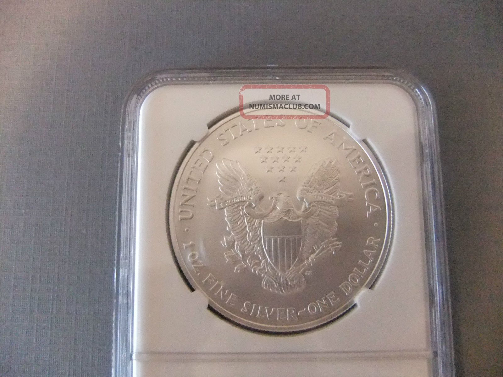 2004 American Silver Eagle Ms70 Perfect Grade