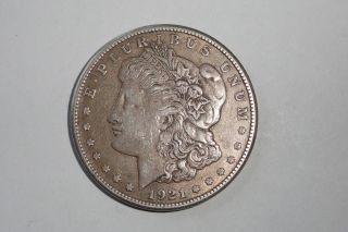 1921 S Morgan Silver Dollar,  Circulated,  G - Vg photo