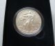 2014 W American Eagle Uncirculated Silver Coin In U.  S.  Ogp,  Box & Es2 Silver photo 1