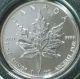 1999 1 Ounce 9999 Canadian Silver Maple In Littleton Packaging - Silver photo 3