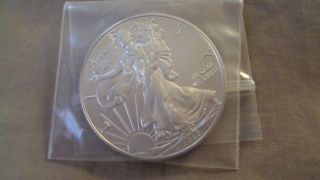 2012 American Silver Eagle 1oz Bullion Coin Brilliant Uncirculated In Airtite photo