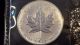 Brilliant Uncirculated 1990 Canada.  9999 Silver Maple - Rcm Packaging Silver photo 3