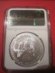 2014 - S American Silver Eagle San Francisco Ms69 Early Releases Silver photo 1