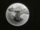 2014 1 Oz Peregrine Falcon Silver Maple Leaf Coin $5 Birds Of Prey Silver photo 2