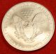 American Silver Eagle 2007 Dollar 1 Oz.  999% Bu Great Collector Coin Gift Silver photo 1