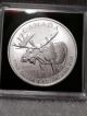 2012 Canada Moose Wildlife Series 1oz.  999 Silver Coin Silver photo 2