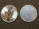 Very Rare 1 Oz Silver Maple Leaf Blank Coin Canada Silver photo 1