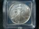 2005 Silver Eagle Icg Ms70 First Day Issue 476 Silver photo 3