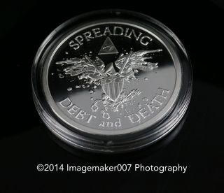 2014 2oz Warbird Proof Silver Shield Group.  999 Fine Silver Round Coin Limited photo