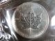 2003 Silver Maple Leaf $5 Canadian Canada Coin 1 Oz Mylar Pouch Silver photo 3