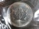 2003 Silver Maple Leaf $5 Canadian Canada Coin 1 Oz Mylar Pouch Silver photo 4