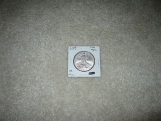 2009 American Silver Eagle 1 Troy Oz.  999 Fine Silver Coin photo