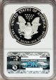 2007 - W $1 One - Ounce Silver Eagle Pr70 Ultra Cameo Ngc (622) Silver photo 1
