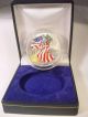 2000 Painted Walking Liberty American Eagle One Dollar Coin.  999 Fine Silver Silver photo 1