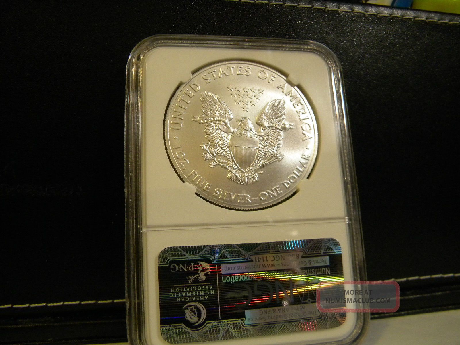 2014 Silver American Eagle Ms70 Ngc Blue Label