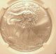 2013 (s) $1 Silver Eagle Ngc69 Silver Eagle Trolley Label Silver photo 1