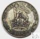 1928 Great Britain Vg Details One Shilling 50% Silver.  0909 Asw B31 UK (Great Britain) photo 1