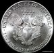 1986 Choice American Silver Eagle Dollar Silver photo 1