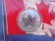 2000 Canadian Maple Leaf Lunar Dragan Privy Coin.  9999 Fine Silver Silver photo 1