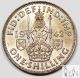 1942 Great Britain Au One Shilling 50% Silver.  0909 Asw B65 UK (Great Britain) photo 1